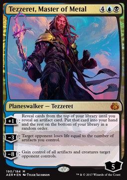 Tezzeret, Master of Metal - Aether Revolt (Mythic) [AER-190]