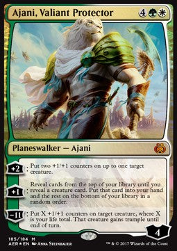 Ajani, Valiant Protector - Aether Revolt (Mythic) [AER-185]