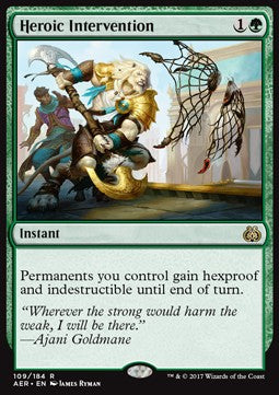 Heroic Intervention - Aether Revolt (Rare) [AER-109]