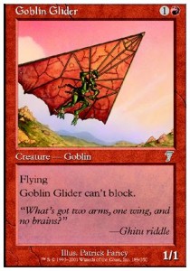 Goblin Glider - Seventh Edition (Uncommon) [7ED-189]