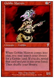 Goblin Matron - Seventh Edition (Uncommon) [7ED-191]
