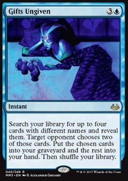 Gifts Ungiven - Modern Masters 2017 (Rare) [MM3-40]