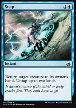 Snap - Duel Decks: Mind vs. Might (Common) [DDS-10]