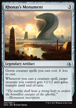 Rhonas's Monument - Amonkhet (Uncommon) [AKH-236]