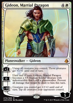 Gideon, Martial Paragon - Amonkhet (Mythic) [AKH-270]