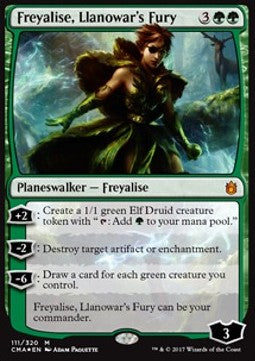 Freyalise, Llanowar's Fury - Commander Anthology (Mythic) [CMA-111]