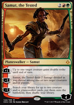 Samut, the Tested - Hour of Devastation (Mythic) [HOU-144]