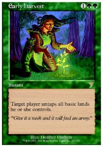Early Harvest - Seventh Edition (Rare) [7ED-237]