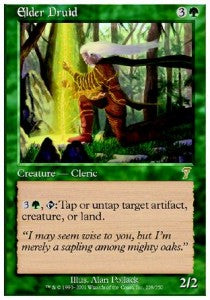 Elder Druid - Seventh Edition (Rare) [7ED-238]