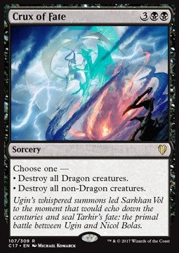 Crux of Fate - Commander 2017 (Rare) [C17-107]