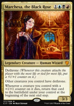 Marchesa, the Black Rose - Commander 2017 (Mythic) [C17-177]