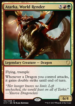 Atarka, World Render - Commander 2017 (Rare) [C17-161]