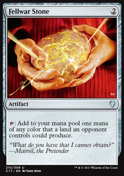 Fellwar Stone - Commander 2017 (Uncommon) [C17-210]