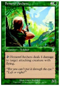 Femeref Archers - Seventh Edition (Uncommon) [7ED-244]