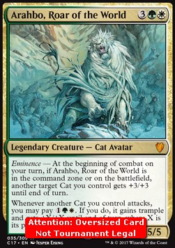 Arahbo, Roar of the World (V.2) - Commander 2017 (Special) [C17-35]