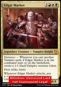 Edgar Markov (V.2) - Commander 2017 (Special) [C17-36]