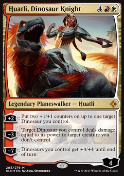 Huatli, Dinosaur Knight - Ixalan (Mythic) [XLN-285]