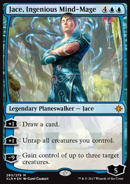 Jace, Ingenious Mind-Mage - Ixalan (Mythic) [XLN-280]