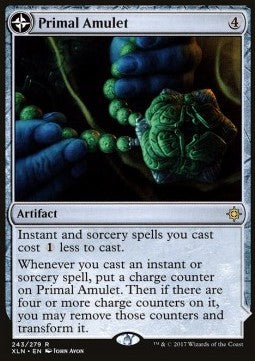 Primal Amulet / Primal Wellspring - Ixalan (Rare) [XLN-243]