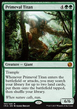 Primeval Titan - Iconic Masters (Mythic) [IMA-183]