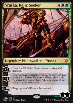 Vraska, Relic Seeker - Ixalan (Mythic) [XLN-232]