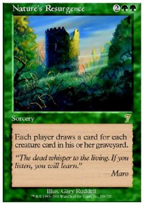 Nature's Resurgence - Seventh Edition (Rare) [7ED-259]