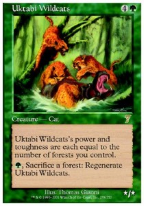 Uktabi Wildcats - Seventh Edition (Rare) [7ED-278]