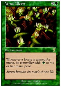 Vernal Bloom - Seventh Edition (Rare) [7ED-281]