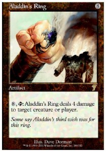 Aladdin's Ring - Seventh Edition (Rare) [7ED-286]