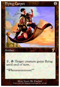 Flying Carpet - Seventh Edition (Rare) [7ED-297]