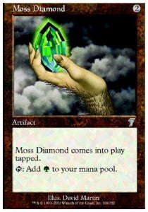 Moss Diamond - Seventh Edition (Uncommon) [7ED-309]