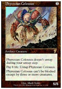 Phyrexian Colossus - Seventh Edition (Rare) [7ED-311]