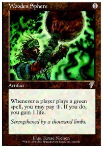 Wooden Sphere - Seventh Edition (Uncommon) [7ED-324]