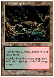 Sulfurous Springs - Seventh Edition (Rare) [7ED-345]
