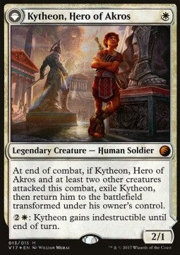 Kytheon, Hero of Akros // Gideon, Battle-Forged - From the Vault: Transform (Mythic) [V17-13]