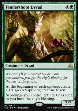 Tendershoot Dryad - Rivals of Ixalan (Rare) [RIX-147]