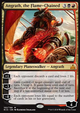 Angrath, the Flame-Chained - Rivals of Ixalan (Mythic) [RIX-152]