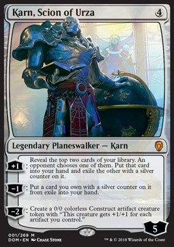 Karn, Scion of Urza - Dominaria (Mythic) [DOM-1]