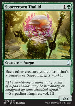 Sporecrown Thallid - Dominaria (Uncommon) [DOM-181]