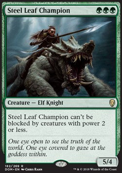 Steel Leaf Champion - Dominaria (Rare) [DOM-182]