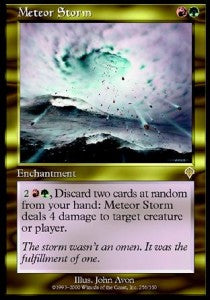 Meteor Storm - Invasion (Rare) [INV-256]