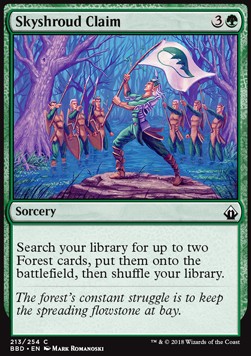 Skyshroud Claim - Battlebond (Common) [BBD-213]