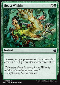 Beast Within - Battlebond (Uncommon) [BBD-190]