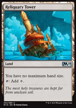Reliquary Tower - Core 2019 (Uncommon) [M19-254]