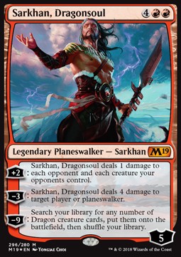 Sarkhan, Dragonsoul - Core 2019 (Mythic) [M19-296]