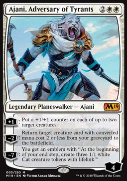 Ajani, Adversary of Tyrants - Core 2019 (Mythic) [M19-3]