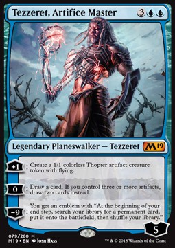 Tezzeret, Artifice Master - Core 2019 (Mythic) [M19-79]