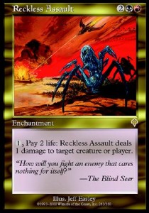 Reckless Assault - Invasion (Rare) [INV-263]