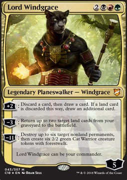 Lord Windgrace (V.1) - Commander 2018 (Mythic) [C18-43]