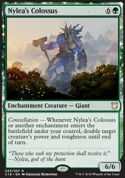 Nylea's Colossus - Commander 2018 (Rare) [C18-33]
